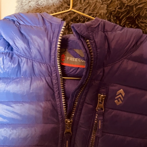 Free country girls jacket purple 8-9 - Picture 2 of 7